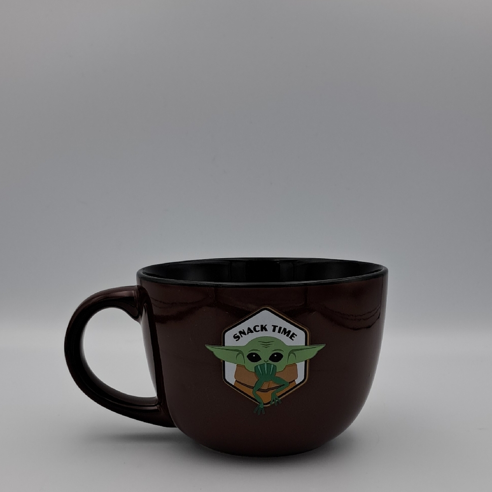 Star Wars Brown Mug with Green Baby Yoda Design